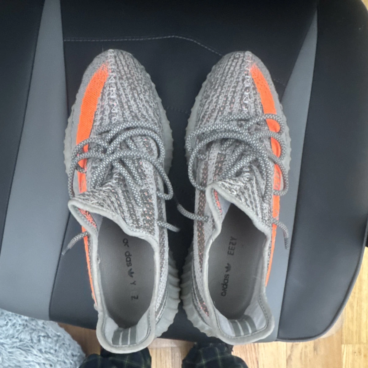 adidas gazelle silver green womens Yeezy Steel Grey 350 V2s Size 11 – My Cuzin Vintage main image 0