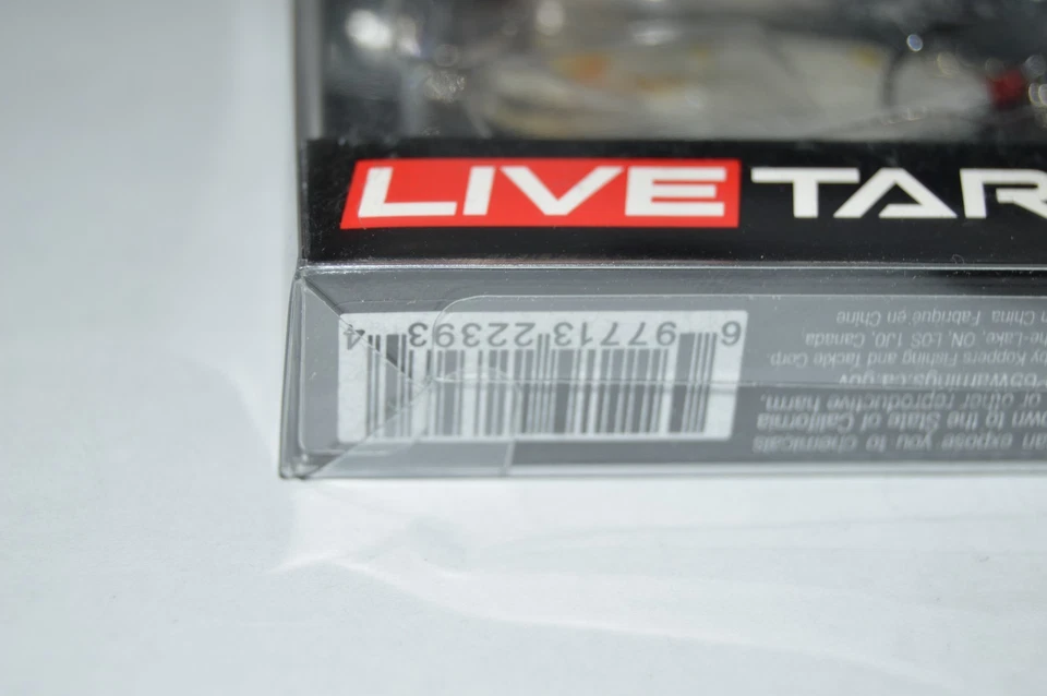 live target flutter shad 3/8oz silver pearl fluttering jig jigging spoon 1.75" - Image 3 of 3