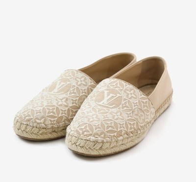 Louis Vuitton Helios Flat Espadrilles 36 Half Size 7790473677 149901130