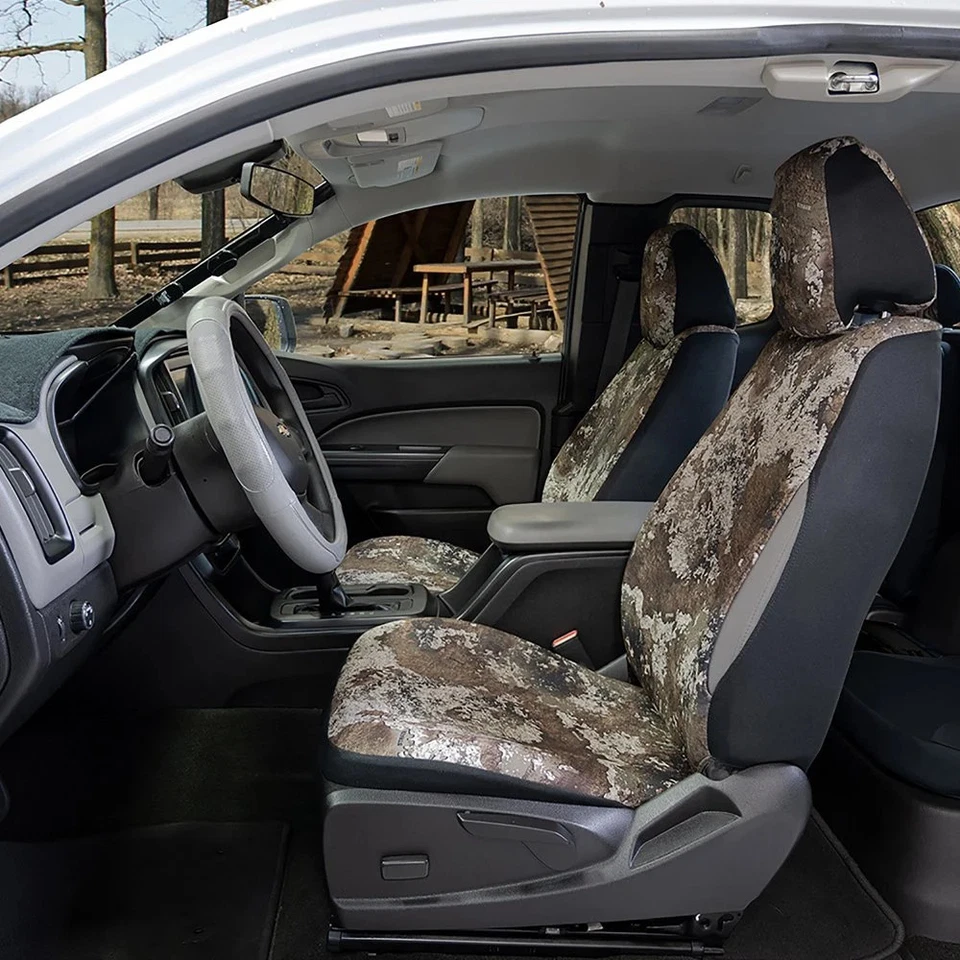 For Toyota Sequoia 08-11 Camo 3rd Row TrueTimber Strata Custom Seat Covers - Image 2 of 4