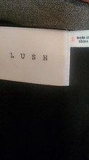 LUSH Snakeskin Print Ruched 3/4 Sleeve Boyfriend Blazer Jacket Brown Black Small