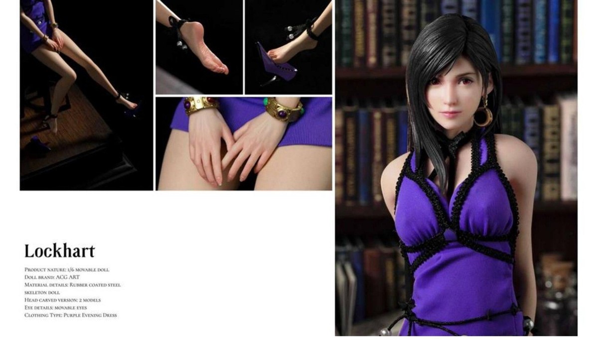 ACG ART Tifa Lockhart FF7 Deluxe ver Non Tear-stained ver 1/6