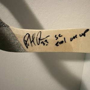 Patrick Roy Signed/Limited Colorado Avalanche Hockey Stick, Mounted Memories
