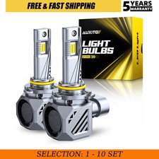 Hb3 9005 Highlow Beam Led Headlight Bulb Super Bright White 6500k A1ultra 2-20x