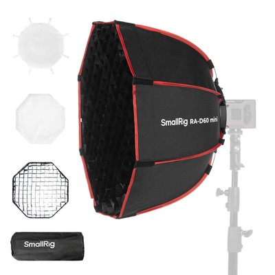 RA-D60 Parabolic Softbox, 23,6'' Quick Release Softbox mit Tragetasche, kompat...