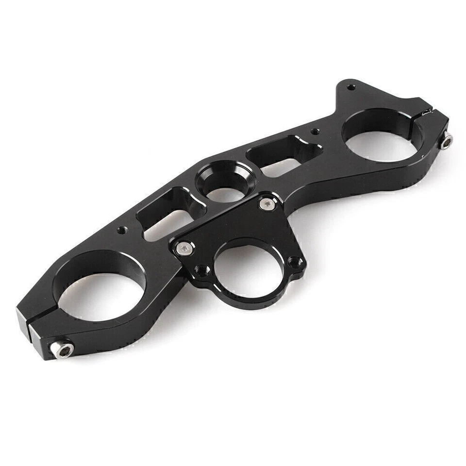 For Kawasaki Ninja ZX6R 2009-12 10 Upper Top Clamp Lowering Triple Tree Black - Изображение 4 из 4