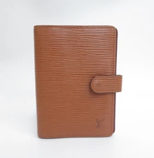 Authentic LOUIS VUITTON Epi Agenda PM Day Planner Notebook Cover S#48494