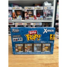 4 BITTY X-MEN FUNKO POPS Multipack 1" Phoenix Iceman Angel Cyclops Marvel Comics