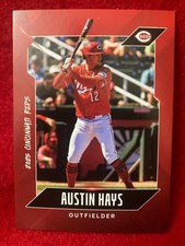 Austin Hays 2025 Kahn's Card Cincinnati Reds SGA (not Topps) Team Issued