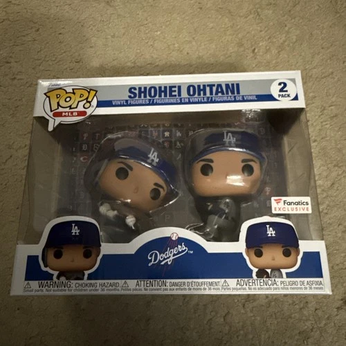 MLB LA Dodgers Shohei Ohtani Funko Pop Fanatics Exclusive Two-Pack