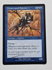 1x Consecrated Sphinx -- Retro Frame - Foil NM-Mint, English Pro Tour/Magic Fest