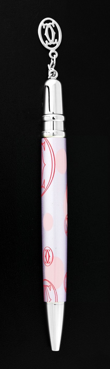 Cartier Pink Happy Birthday Ballpoint Twist Pen | eBay