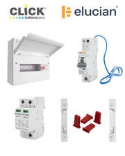 VAT INC - CLICK ELUCIAN CONSUMER UNIT RCBO RCD MCB SPD PATRESS