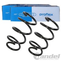 2X Proflex Fahrwerksfedern Vorne Passend FÜR CitroËN Jumper Fiat Ducato Peugeot