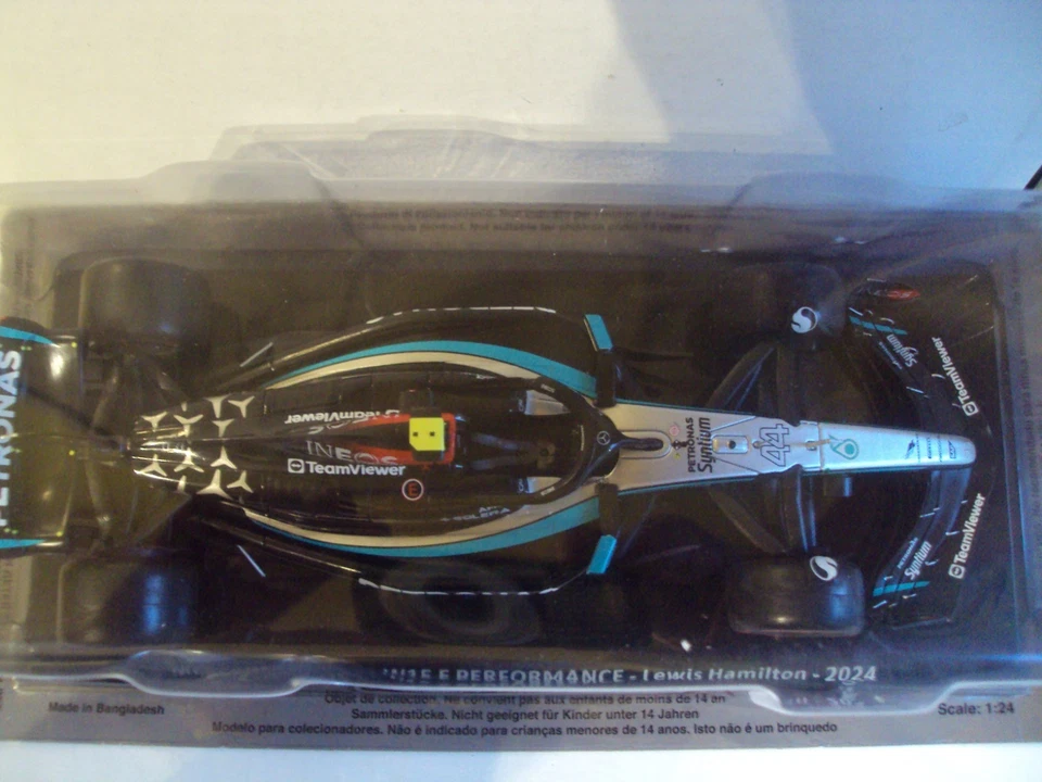 Mercedes-AMG F1 W15 E Performance L. Hamilton 2024 scala 1/24 - Immagine 3 di 3