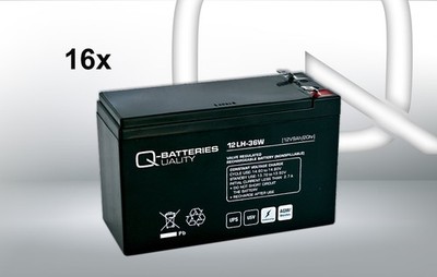 Ersatzakku für Best Power B610 Batt 2000/3000 Markenakku