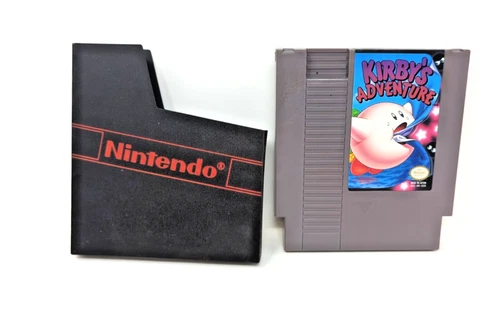 Kirby's Adventure HAL Nintendo 1993 NES Tested & Working - Cartridge Only