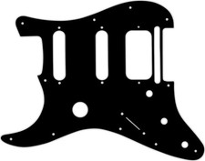 WD Custom Pickguard For Left Hand Fender Fishman TriplePlay Stratocaster HSS ...