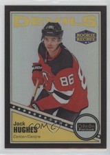 2019-20 O-Pee-Chee Platinum Retro Rookie Black Pack Wars Jack Hughes #R-100 1pc9