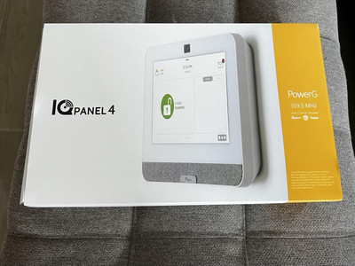 Qolsys IQ Panel 4 PowerG 319.5MHz  Alarm System IQP4001