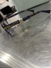 Coach Eyeglasses HC6065 5288 51-17-135 Confetti PURPLE FRAMES ONLY