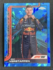 Max Verstappen 2025 Topps Chrome Sapphire Formula 1 F1 Drivers Base #1