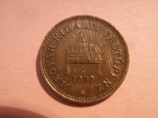 1 Filler ( Heller ) 1900 KB , FJI , Austria-Hungary