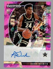 2020-21 Panini Prizm Draft Picks Aaron Nesmith Pink Ice Rookie Autograph Auto