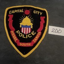 Pierre South Dakota Police Patch - 200
