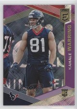 2019 Panini Donruss Elite Rookies Purple 50/99 Kahale Warring #153 0q3