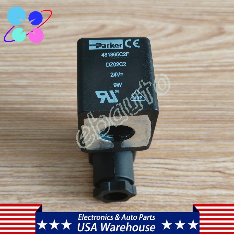 New In Box For PARKER 481865C2 Solenoid Valve Coil 24VDC 9W