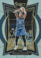 2025 Panini Select WNBA #99 Seimone Augustus Silver Prizms
