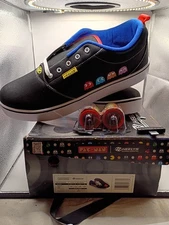 New in Box Heelys Pro 20 Pac Man Wheeled Shoes Mens Size 15