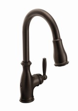 MOEN 7185EWORB Kitchen Faucet 1 Hole Oil Rubbed Bronze Touchless 1.5 GPM