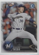2016 Bowman Draft Chrome Draft Picks Refractor Braden Webb #BDC-82 0o6v