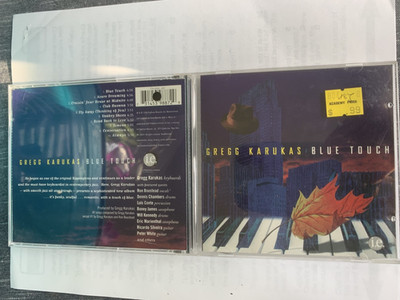 Blue Touch - Karukas, Gregg CD VERY GOOD