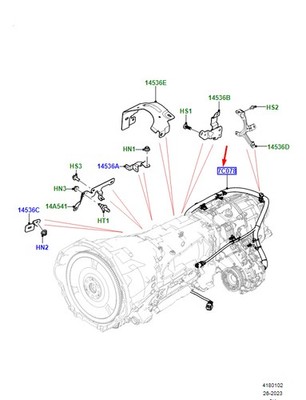 LAND ROVER RANGE ROVER V L460 Transmission Cable 419123683 NEW GENUINE