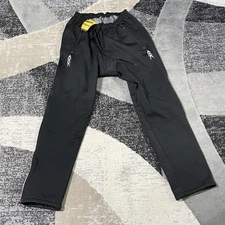 Veobike Cycling Pants Men XXL Black Fleece Lined Padded Winter Bike Leggings NEW