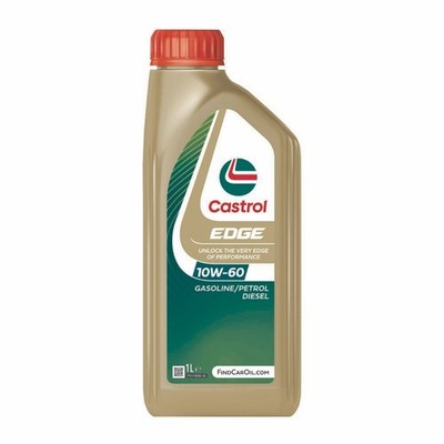 5pcs CASTROL EDGE 10W-60 SUPERCAR OIL 1L BUNDLE