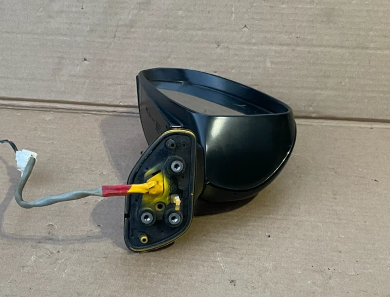 Espejo retrovisor eléctrico negro lado del conductor izquierdo Toyota Prius V 2012-2017 OEM Foto 2 de 4