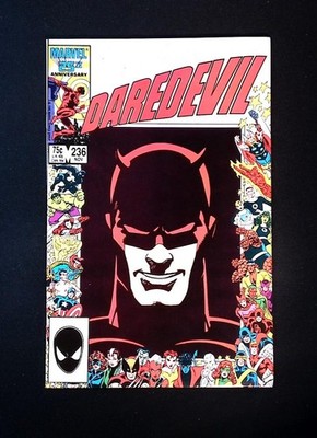 Daredevil #236 Marvel 1986 Anniversary Barry Windsor-Smith Bill Sienkiewicz