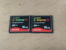 2pcs SanDisk Extreme III 16GB CF CompactFlash Card 30MB/s