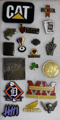 (18) Collectible Pins - Assorted
