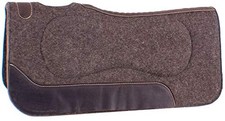 Showman 32" x 32" 100 Mohair Wool Built Up Saddle Pad