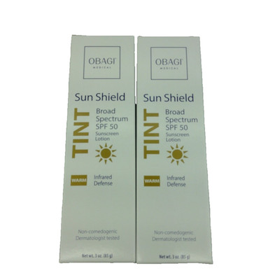 Obagi  Sun Sheild Broad Spectrum SPF 50 Warm 3 oz/ 85 g[2-Pack] New* AUTH 2027