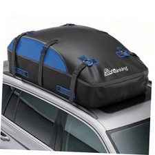Car Rooftop Cargo Carrier Bag 20 Cubic Feet, 100% Waterproof Roof Bag Top