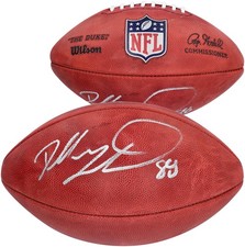 Dallas Goedert Philadelphia Eagles Signed Wilson Duke Full Color Pro Football