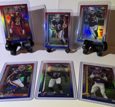 2025 Topps Chrome NFL Rookie Lot - 6 Cards - Jerome Ford Trey Amos + More