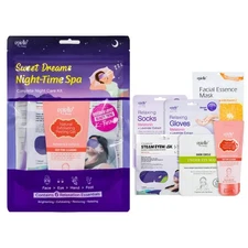 Epielle Sweet Dream Night-Time Spa Kit, 6 Relaxation Essentials, At-Home Spa Kit