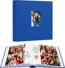 Aevdor 240 Pockets Photo Album 4X6 with Writing Space, Baby Wedding Family Pictu